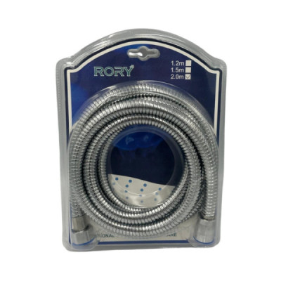 Furtun de Dus Dublu Click Cromat 2M 1021-16