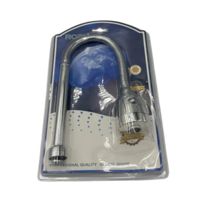 Pipa Flexibila Cromata Pentru Baterie Bucatarie WXG001