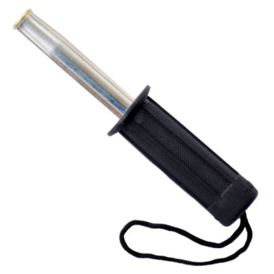 Baston Arc Telescopic de Autoaparare cu 3 Elementi si Maner din Cauciuc