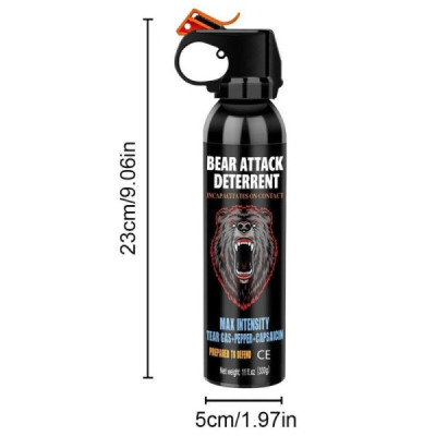 Spray Anti Urs Bear Attack Deterrent Max Intensity 330G