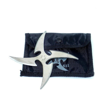 Stea Ninja cu 4 Colturi Sabre Air 611 Shuriken Shaken