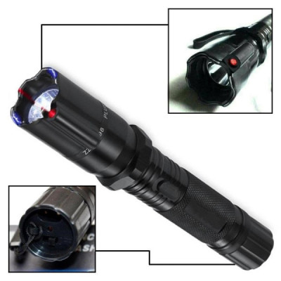 Electrosoc Metalic in Forma de Lanterna cu Laser HY - 288
