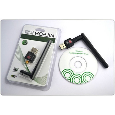 Adaptor Usb Wireless 802.IIN 150 Mbps 2.4 GHz