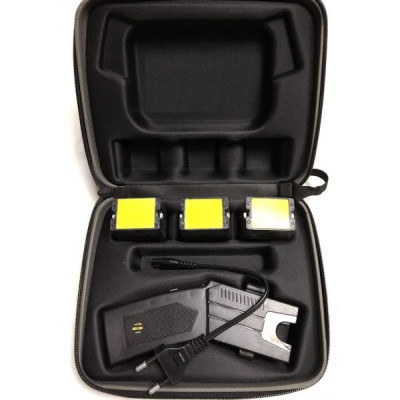 Pistol Profesional Taser cu Electrosoc - Lanterna - Sirena si Laser