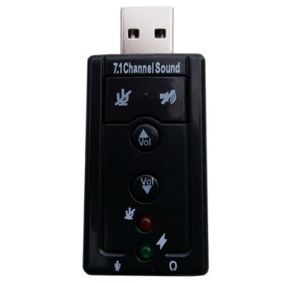 Placa de Sunet Usb Adaptor 3D Sound 7.1