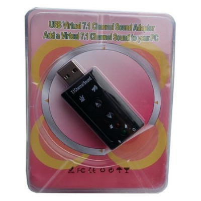 Placa de Sunet Usb Adaptor 3D Sound 7.1