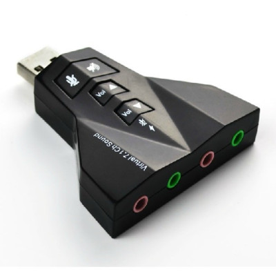 Placa de Sunet Usb Adaptor 3D Sound 7.1 PD 560