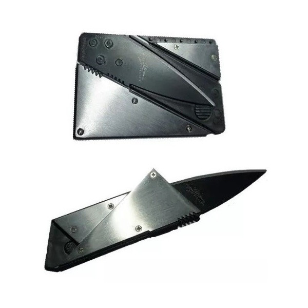 Cutit Card Sharp cu Fata Metalica