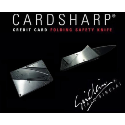 Cutit Card Sharp cu Fata Metalica