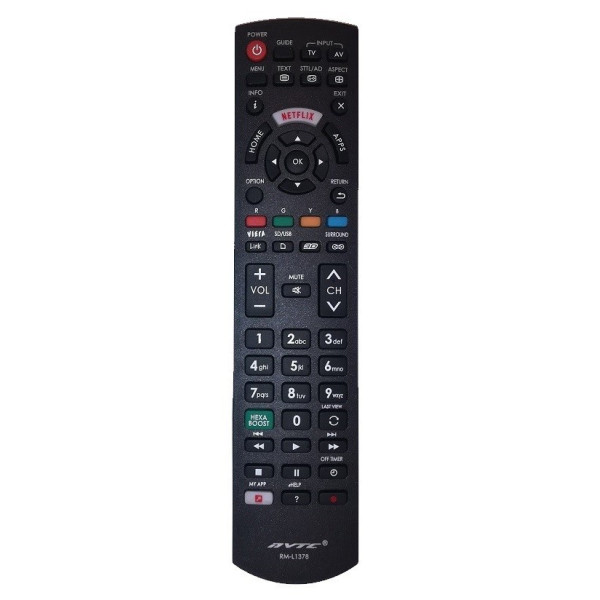 Telecomanda Universala NVTC RM-L1378 Pentru Lcd, Led si Smart Tv Panasonic Gata de Utilizare