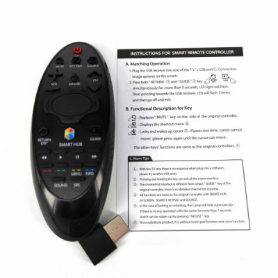 Telecomanda Universala Magica Pentru Smart Tv Samsung SR-7557 Gata de Utilizare