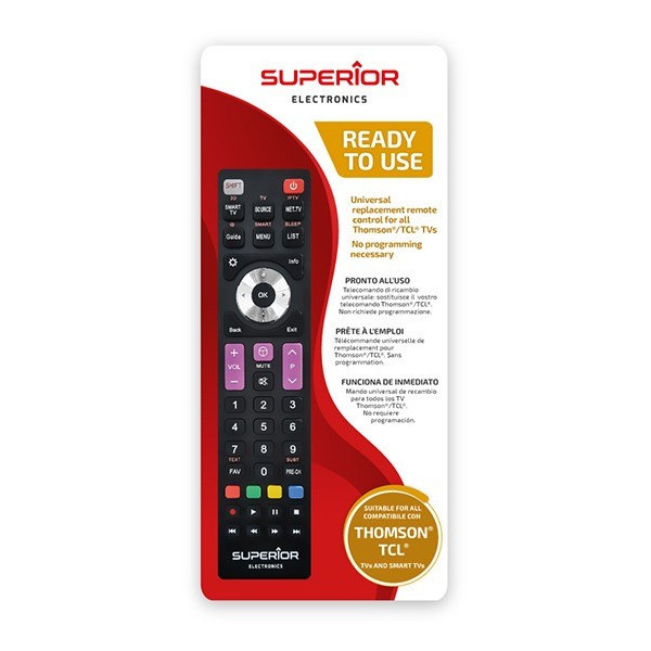 Telecomanda Universala Superior Pentru Tv si Smart Tv Thomson si Tcl Gata de Utilizare