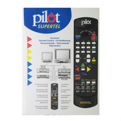 Telecomanda Universala Pilot Multifunctionala 5 in 1 - Pentru Tv - Vcr - Aux si Sat
