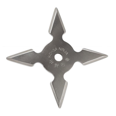 Stea Ninja cu 4 Colturi Shuriken Shaken Konga