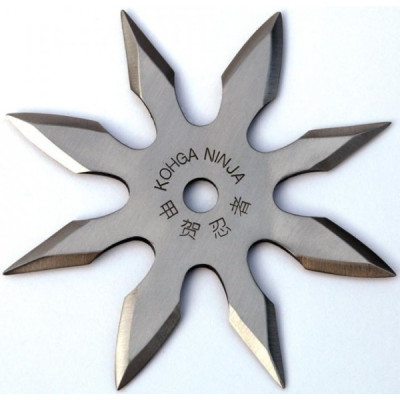 Stea Ninja cu 8 Colturi Shuriken Shaken Konga