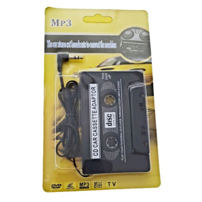 Caseta Adaptor cu Mufa de Conectare Jack 3 -5 Cd Car Cassette Adapter